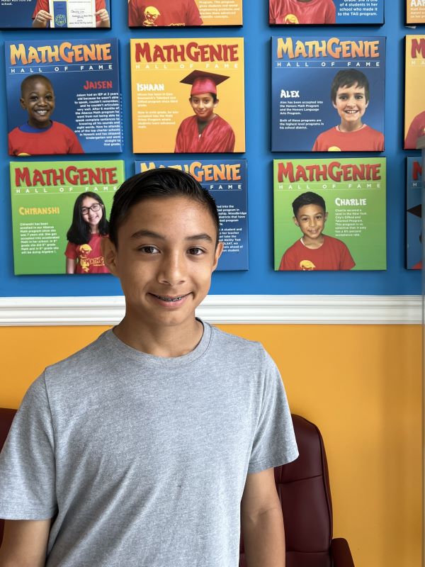 Charlie Maniscalco, Genie Academy student