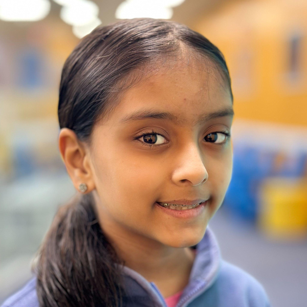 Aanya P., Genie Academy Student of the Month, East Brunswick