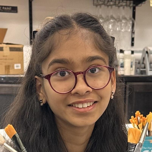 Dhriti P., Genie Academy Student of the Month, South Brunswick