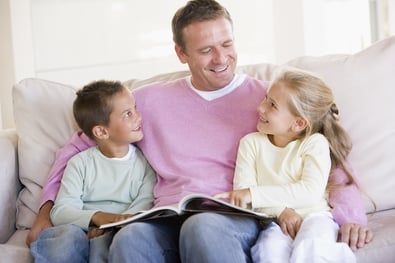 Improve your childs reading comprehension by encouraging a daily reading schedule
