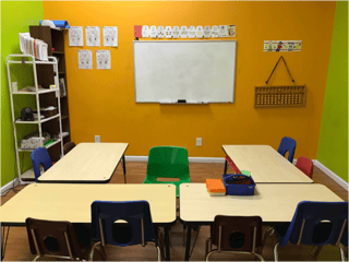 Math Genie classrooms are set up to provide your child with the best learning environment so they can reach their highest potential