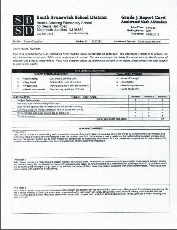 Arnav (NB) Success Story